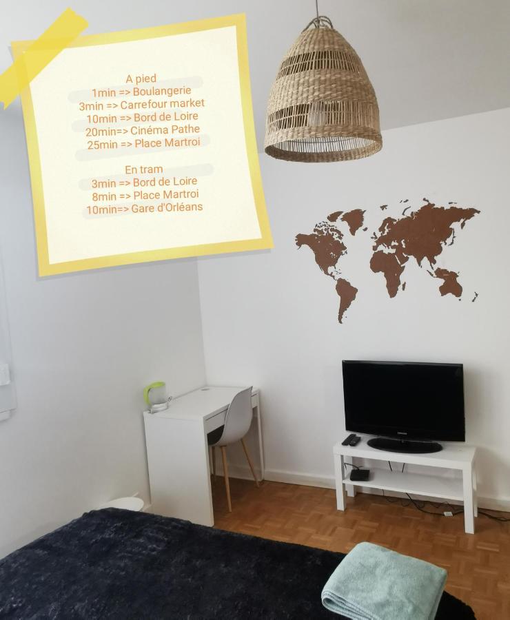 Chambre Evasion Tout Confort Saint Marceau Orlean Zewnętrze zdjęcie